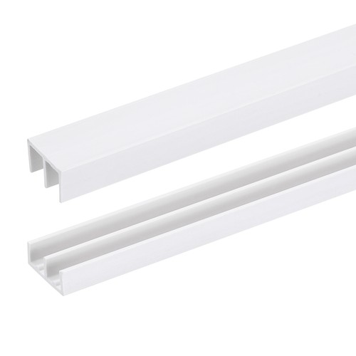 1set white plastic sliding - 1set,