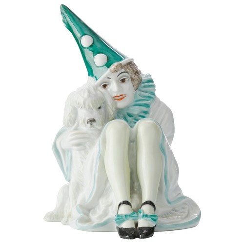 Porcelain figure pierrette - figure, "pierrette