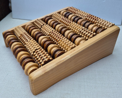 Premium wooden foot massager - premium,