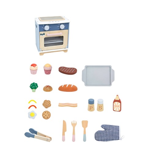 Wooden play oven - oven, sturdy