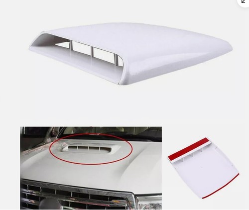Universal glossy white car air - white,