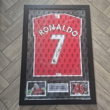 Cristiano Ronaldo Signed and