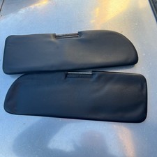 Set / Pair Original CLASSIC FIAT 500 600 126 Sun Visor Black