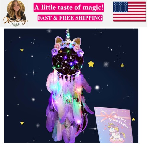 Led lighted unicorn dream - up,