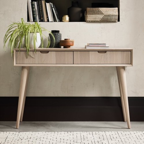 Johansen scandi oak console - johansen,