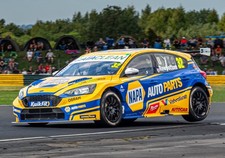 BTCC #32 Daniel Rowbottom. Ford Focus ST. Croft Circuit. August 2025. A3 Print