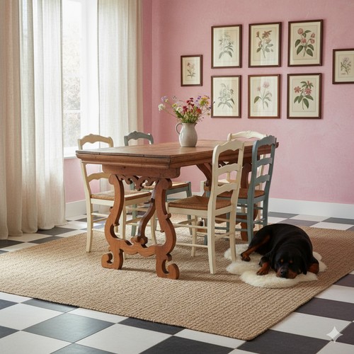 Antique refectory table - antique,