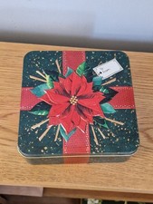Empty christmas tin - empty, tin,gift