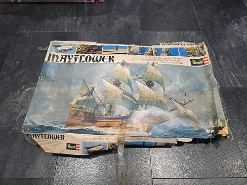 Vintage revell mayflower boat - revell,