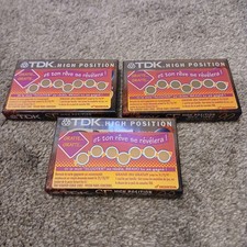 3 x TDK SF-90 EA CHROME 90