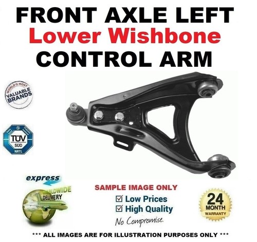 Front axle left lower - front,