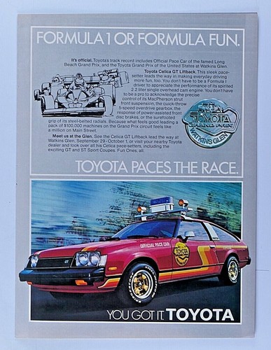 1978 toyota celica pace - gt,