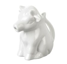 NEW - Small 75ml & Large 200ml Fine Porcelain White COW Milk Cream Jug