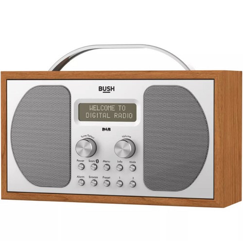 Bush dab bluetooth - dab, wooden