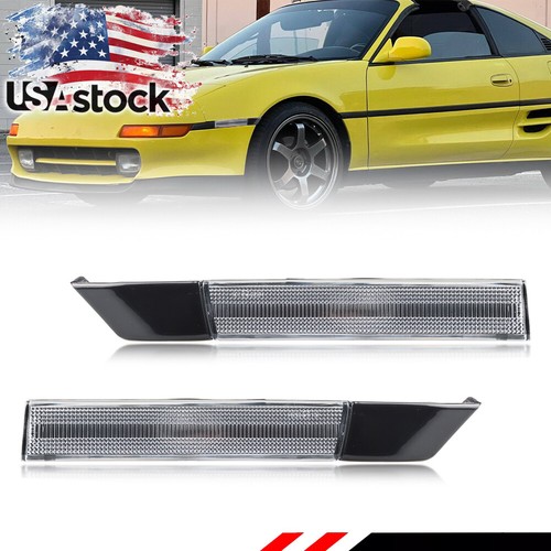 Clear lens front bumper - clear,