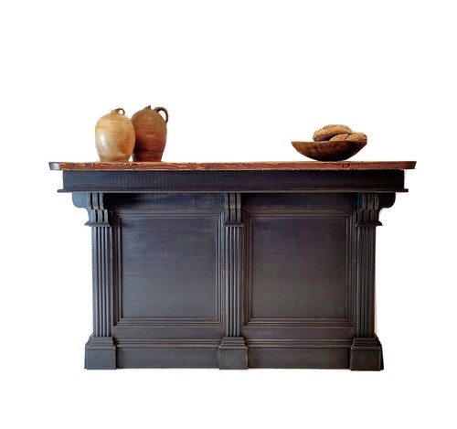 Antique style kitchen island - antique,