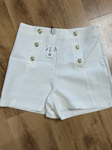 Zara ladies white casual - white,