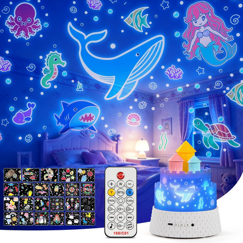 Kids night light projector - night, 23
