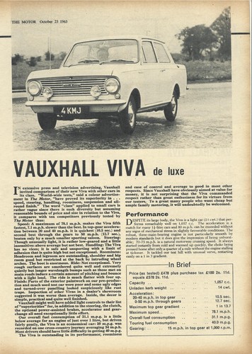 Vauxhall viva original - ha,