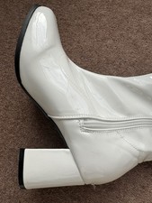 White Knee High Boots Women