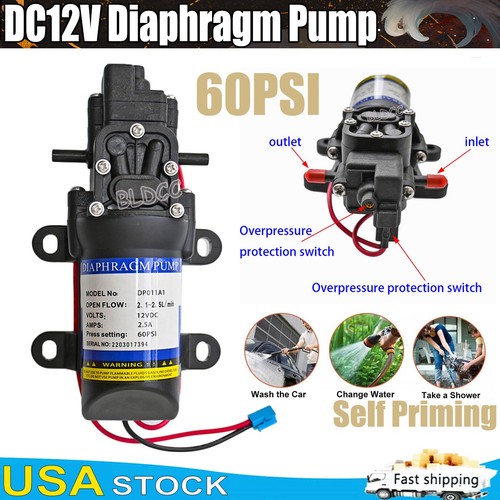 High pressure 60psi 12v - pressure, dc