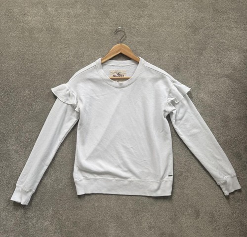 Hollister white ruffle - hollister,