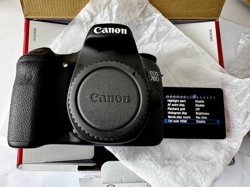 Canon 70d dslr camera - canon, 20.2mp