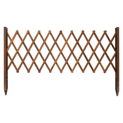 Expandable garden fence - garden, wood
