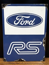 Heavy Enamel Metal Garage Sign