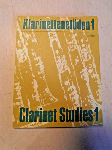 Rare old notes clarinet - old,