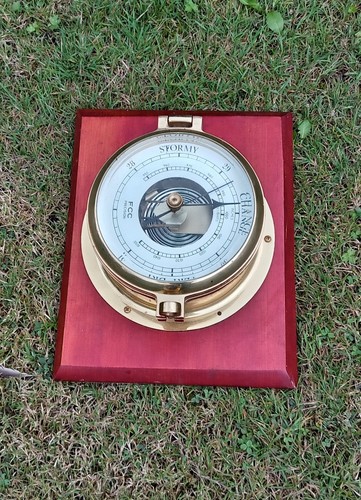 Vintage brass and glass - brass,