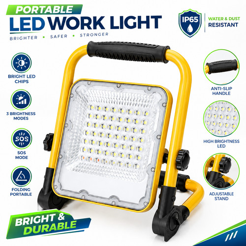 50w rechargeable led work - rechargeable,