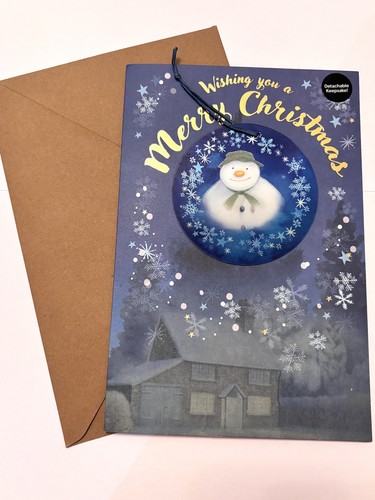 The snowman merry - the, christmas