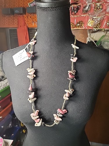 Kazuri birds necklace - kazuri,