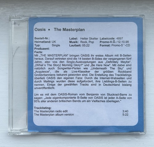 Oasis rare promo bundle - promo,