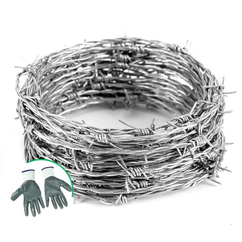 50ft barbed wire point - 50ft,