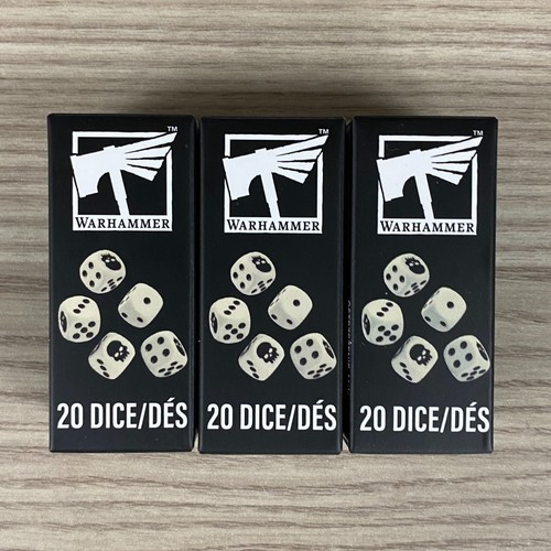 Games workshop dice - games,