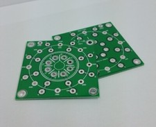 Octal valve bases pcb - bases,, for