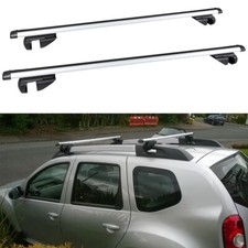 48" Roof Rack Cross Bars Luggage Cargo Bike Carrier For Dacia Duster 2012-2021