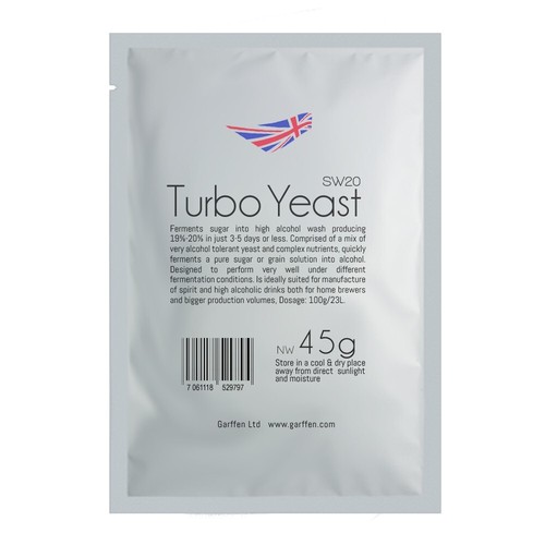 Turbo yeast sw20 45g for - turbo,