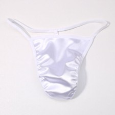 UK Men Sexy Silky Satin Briefs