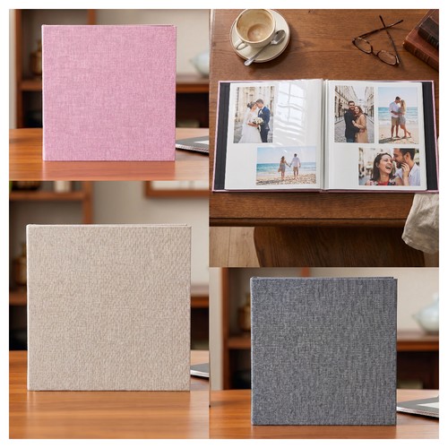 Diy photo album linen cover - diy,