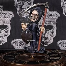 Nemesis Now Grim Reaper Sand Timer Out Of Time Gothic Ornament Figurine Pagan