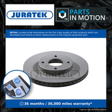 2x Brake Discs Pair Vented