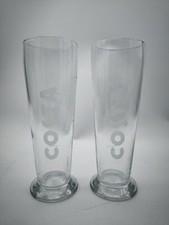 Costa Coffee Latte Milkshake Glasses