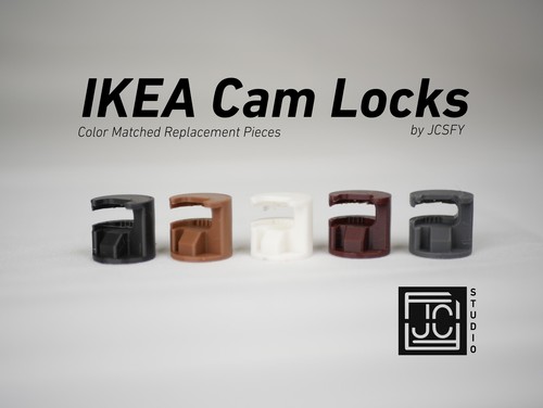 Ikea cam lock color - lock,