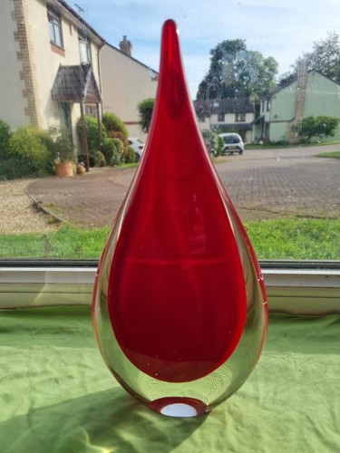 Red clear solid - red,