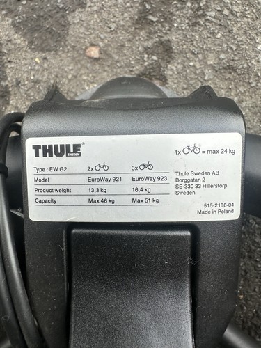 Thule euroway 923 - thule, g2