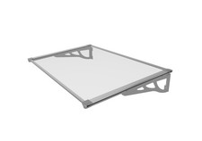 Schartec aluminium door - aluminium, canopy