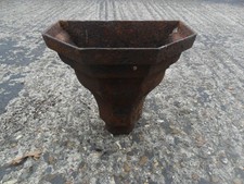 Vintage cast iron drain hopper-Garden Wall Hanging Planter